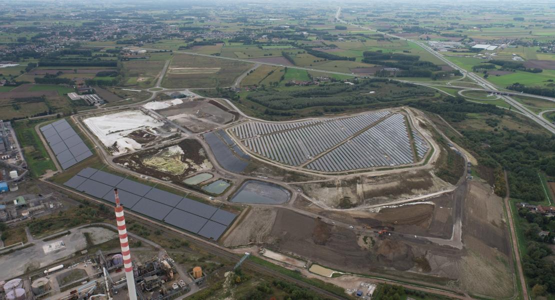 Overview of Terranova project with solar energy park